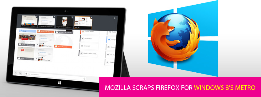 Mozilla scraps Firefox for Windows 8’s Metro