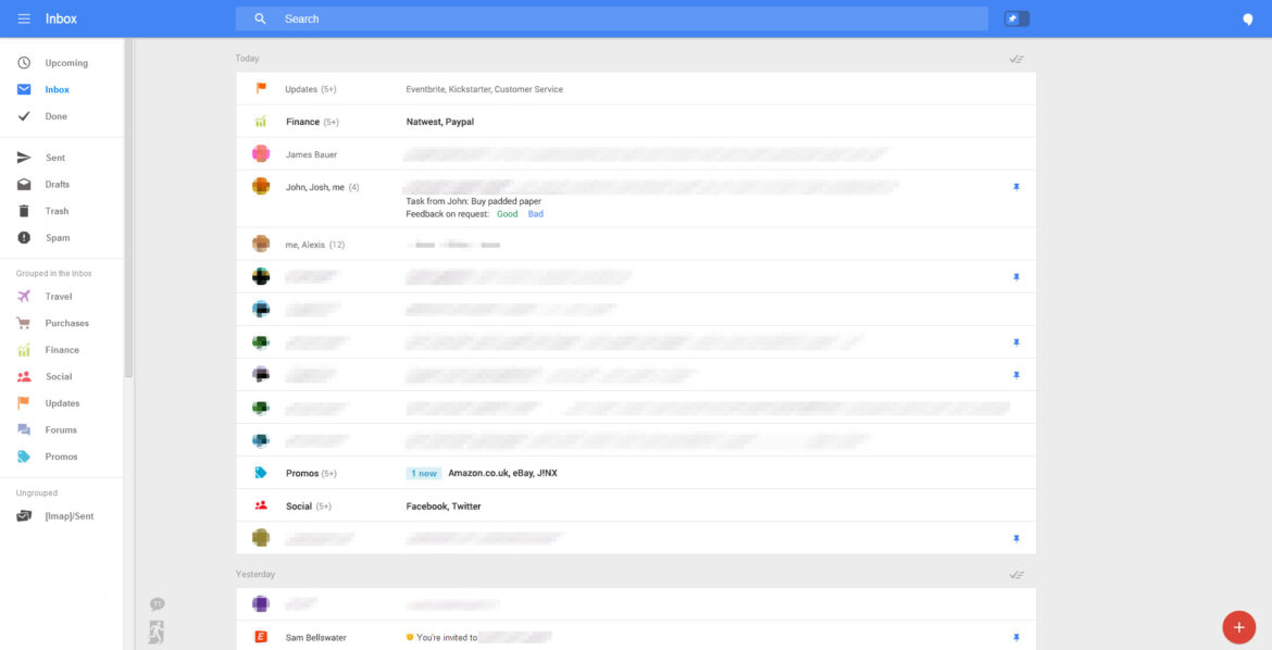 Gmail New Interface